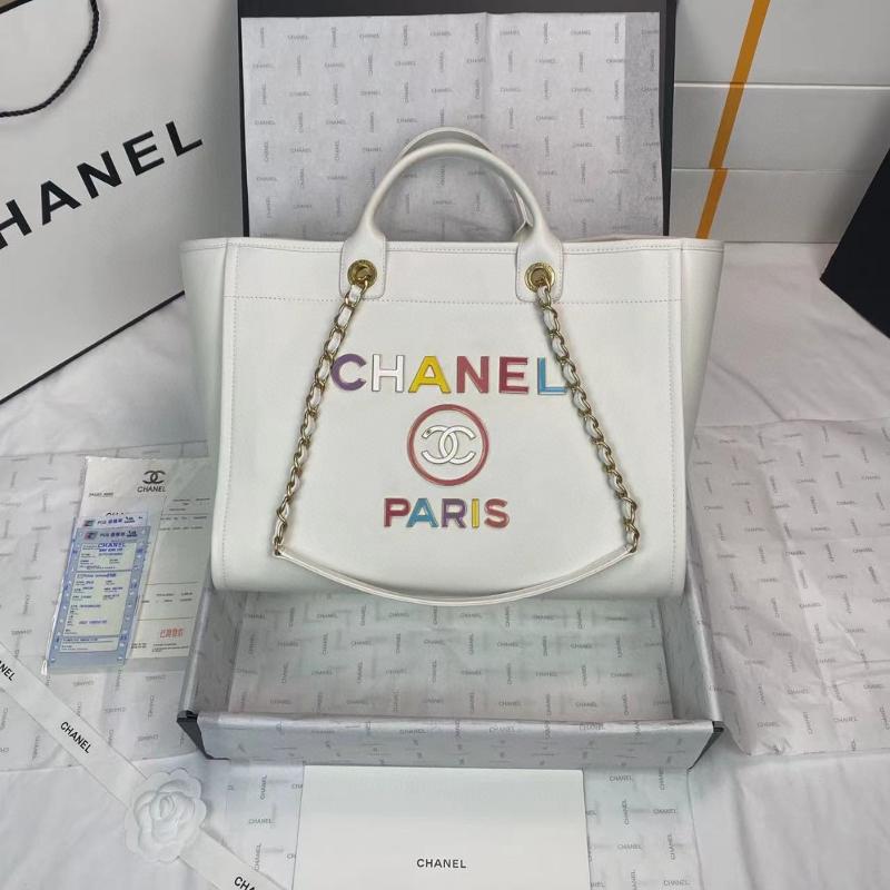Chanel Handbags A66941 White Large Handbag